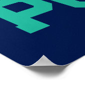 Stap in Mogelijkheid Poster (Hoek)