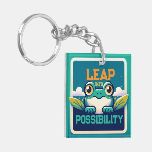 Stap in Mogelijkheid Sleutelhanger (Voorkant Links)