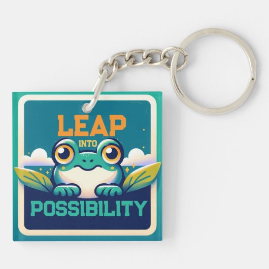 Stap in Mogelijkheid Sleutelhanger (Achterkant)