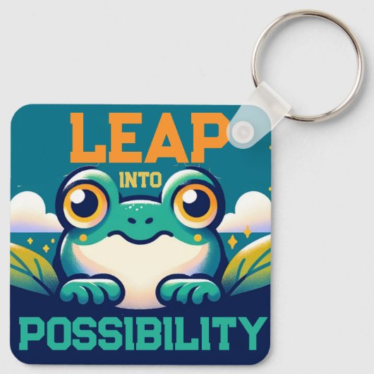 Stap in Mogelijkheid Sleutelhanger (Achterkant)