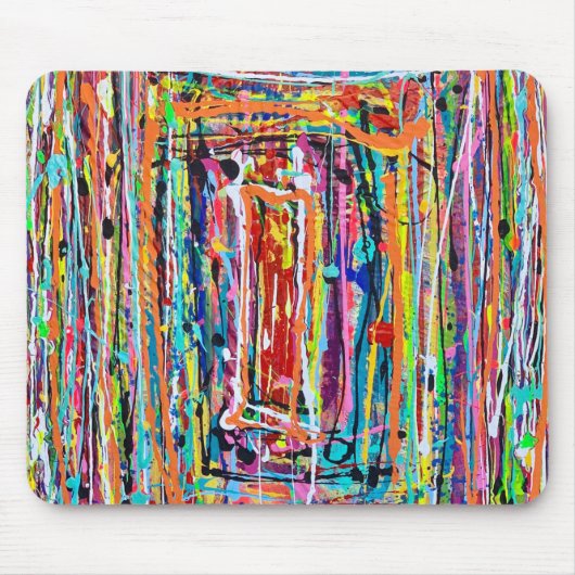 Stap in Mousepad Muismat (Voorkant)