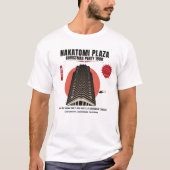Stap in nostalgie met onze Nakatomi Plaza Christ T-shirt (Voorkant)