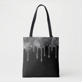 Stap in stijl met deze zwart + wit tote bag
