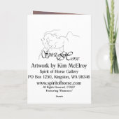 Stap in uw eigen licht kaart (Achterkant)