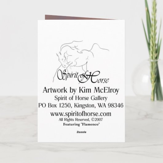 Stap in uw eigen licht kaart (Achterkant)