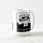 Stap in verliezer...We doen kont dingen - Grappig  Koffiemok (Voorkant rechts)