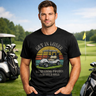 Stap in, Verliezer We gaan je Bal Zoeken T-shirt