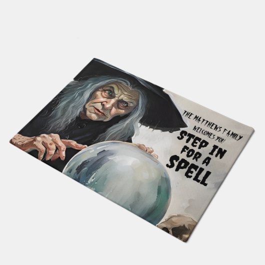 Stap in voor een Spell Custom Name Deurmat (Schuin)