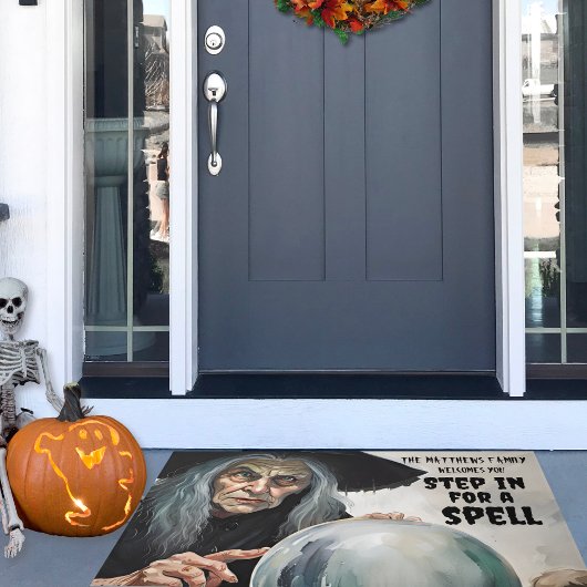 Stap in voor een Spell Custom Name Deurmat