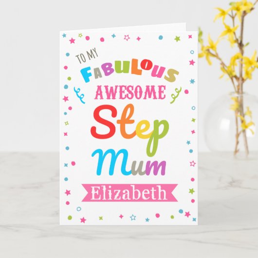 Stap-kaart Kaart (Gele Bloem)