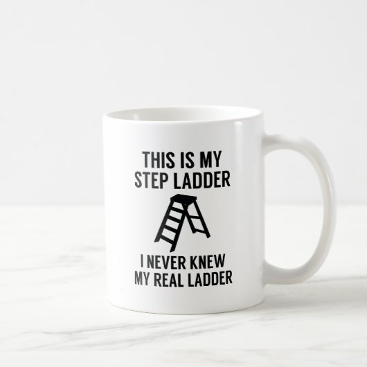 Stap Ladder Koffiemok (Rechts)