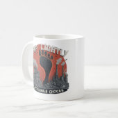 Stap lichtjes: kies voor duurzame oplossingen koffiemok (Voorkant links)