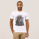 Stap lichtjes: kies voor duurzame oplossingen t-shirt (Voorkant volledig)