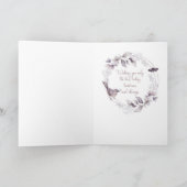 Stap mama Birthday Bird en Butterflies Kaart (Binnen)