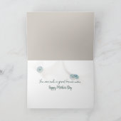 Stap mama Moederdag Waterverf Kaart (Binnen)