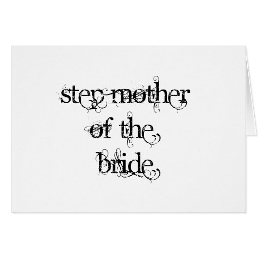 Stap moeder van de bride (Voorkant Horizontaal)