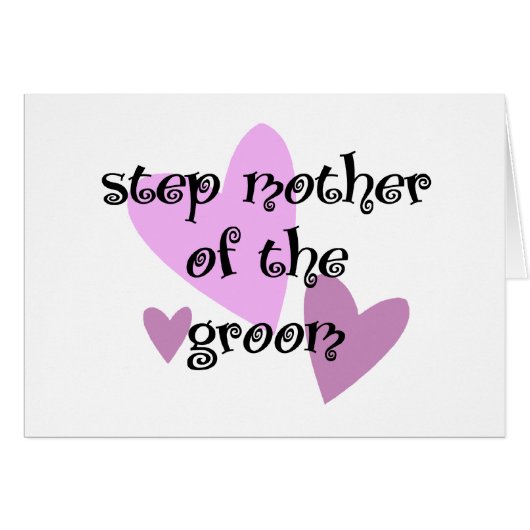 Stap Moeder van de Groom (Voorkant Horizontaal)