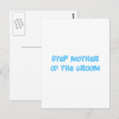 Stap Moeder van de Groom Briefkaart (Voorkant / Achterkant)