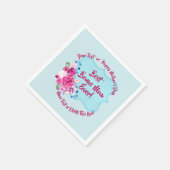 Stap Moederdag Bonus Mam Verandering Tekst Klein Servet (Hoek)