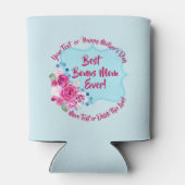 Stap Moederdag Bonus Mam Veranderingstekst Blikjeskoeler (Achterkant)