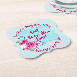 Stap Moederdag Bonus Mam Veranderingstekst Kartonnen Onderzetters