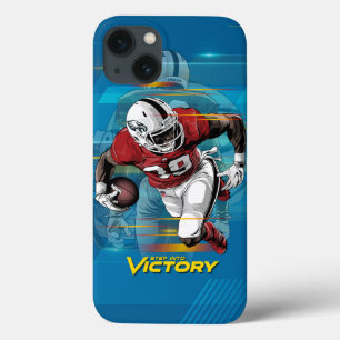 Stap naar de Overwinning American Football   Case-Mate iPhone Case