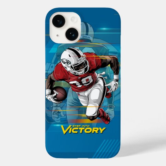 Stap naar de Overwinning American Football | Case-Mate iPhone Case (Achterkant)