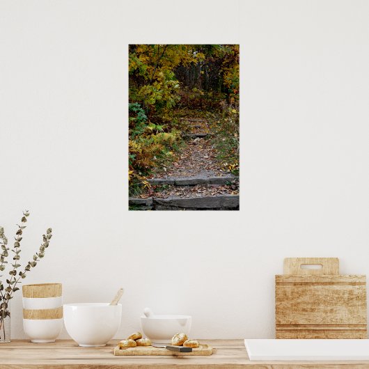 Stap naar het Appalachian Trail Poster (Keuken)