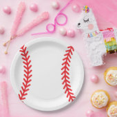 Stap naar het Bord! Baseball thema borden Papieren Bordje (Feest)