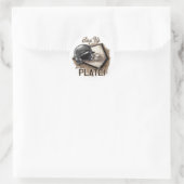 Stap naar het bord! Sticker (Tas)