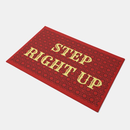 Stap omhoog deurmat (Schuin)