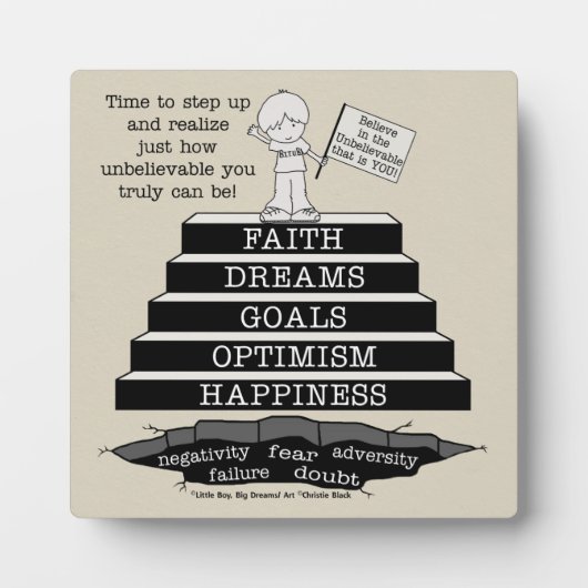 Stap omhoog fotoplaat (Voorkant)