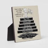 Stap omhoog fotoplaat (Voorkant)