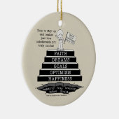 Stap omhoog keramisch ornament (Rechts)