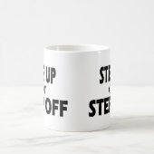 Stap omhoog koffiemok (Center)