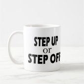 Stap omhoog koffiemok (Links)