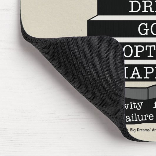 Stap omhoog muismat (Hoek)