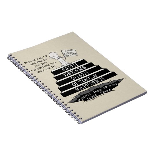 Stap omhoog notitieboek (Rechterzijde)