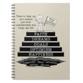 Stap omhoog notitieboek (Voorkant)