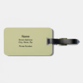 Stap omhoog of stap uit (Dance) Bagagelabel (Achterkant horizontaal)