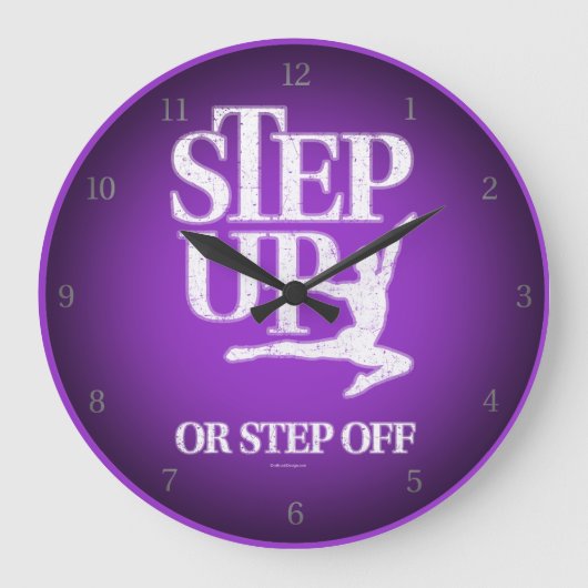 Stap omhoog of stap uit (Dance) Grote Klok (Voorkant)