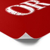 Stap omhoog of stap uit (Dance) Poster (Hoek)