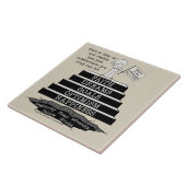 Stap omhoog tegeltje (Zijkant)