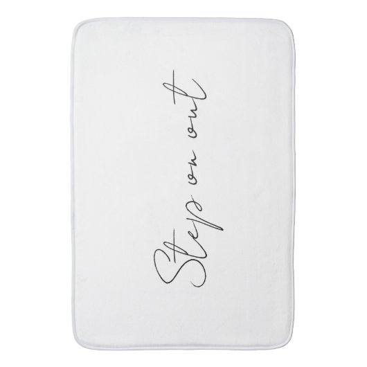 Stap op uit Bath Mat (Voorkant Verticaal)