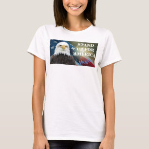 STAP OP VOOR AMERIKA #VoteBlue T-Shirt