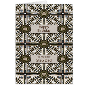 Stap Pa Birthday Abstract Mandala Design