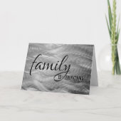 Stap Pa Birthday Metal Abstract Kaart (Voorkant)