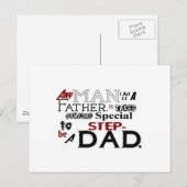 Stap Pa citeert vaderdag Briefkaart (Voorkant / Achterkant)