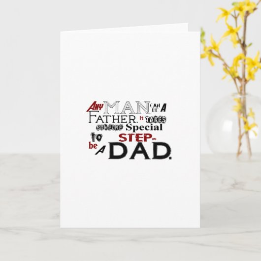 Stap Pa citeert vaderdag Kaart (Gele Bloem)