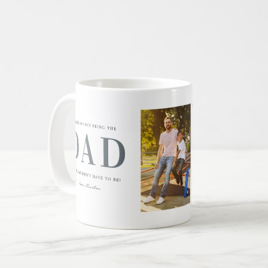 Stap pa | Drie Mok voor fotocollage-koffie (Voorkant links)